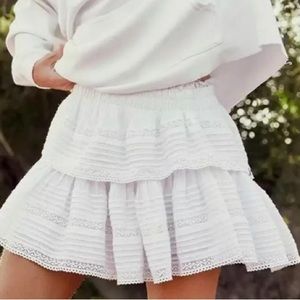 aerie rock n ruffle skirt